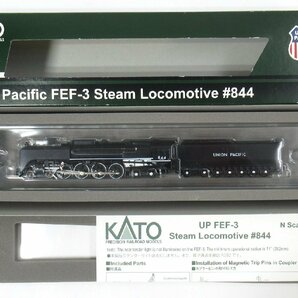 KATO 126-0401 Union Pacific FEF-3 Steam Locomotive #844【D】pxn042911の画像2