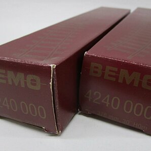 BEMO Hom 4240 000 376ｍｍ カーブレール 2箱セット 定形外○【ジャンク】agh042209の画像2