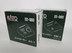KATO 22-060 KM-1メインパワー ＋ 22-080 KC-1コントローラーセット【ジャンク】agn051813