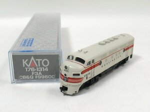 KATO 176-1314 EMD F3A CB&Q #9960C【B】pxn042913