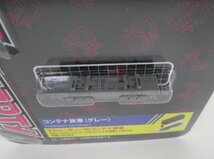 ロクハン 六半 Zゲージ SA006-2 コンテナ貨車 グレー【A】krn042913_画像3