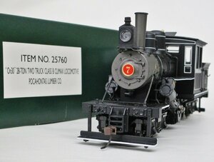 BACHMANN 25760 28 TON TWO TRUCK CLASS B CLIMAX LOCOMOTIVE POCAHONTAS LUMBER CO【ジャンク】ukh052513