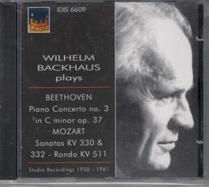 [CD/Idis]ベートーヴェン:ピアノ協奏曲第3番他/W.バックハウス(p)&K.ベーム&VPO 1950