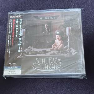 ☆彡廃盤新品/希少盤【TOTO,WORK OF ART系】◆北欧HR,メロハー,AOR◆STATE OF SALAZAR/ALL THE WAY