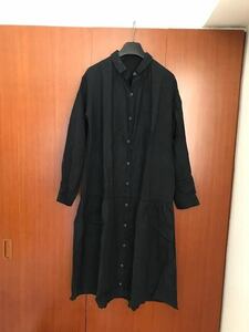 ■完売 2万5300円 nest ROBE リネン ワンピース 黒