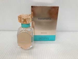 TIFFANY&Co. rose Gold o-do Pal fam30ml secondhand goods remainder amount approximately 7 break up degree #