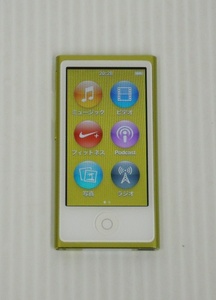Apple iPod nano 第7世代 イエロー 16GB MD476J/A囗T巛