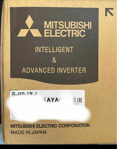 新品未開封 三菱電機 FR-A820-3.7K-1 インバータ 1台