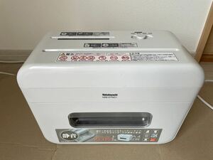 【中古品】Nakabayashi ナカバヤシ　パーソナルシュレッダー　NSE-DTM01