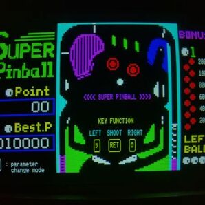 【動作品・テープ】SUPER PINBALL スーパーピンボール NEC PC-8001のゲームソフトの画像8
