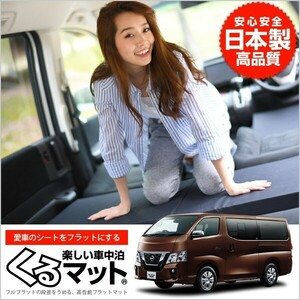 夏直前510円 NV350 キャラバン E26系 CARAVAN 車 フラット 段差 車中泊 マット グッズ ベッド (2個：ブラック) 01