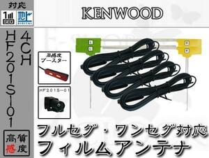 即日 MDV-X701 対応 HF201S-01 地デジ/フルセグ フィルム アンテナ 4ch ケンウッド/KENWOOD/アンテナ/カーナビ/補修 ES