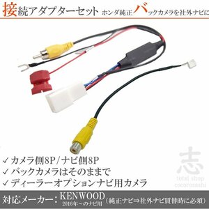 即納 ホンダ純正ナビ 純正バックカメラ MDV-Z905W 出力変換アダプター 接続カプラ RCA set