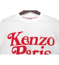 ケンゾー KENZO × ヴェルディ VERDY ■ 24SS 【 OVERSIZE T SHIRT FE55TS1914SY 】 ロゴ デザイン オーバー サイズ 半袖 Tシャツ　32919_画像3