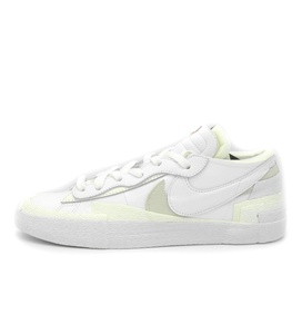 ナイキ NIKE × サカイ sacai ■ 【 Blazer Low White Patent Leather】 ブレーザー ロー ホワイト パテント レザー スニーカー f21874