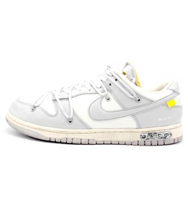 ナイキ NIKE × オフホワイト OFF WHITE ■ 【 DUNK LOW 1 OF 50 LOT 49 DM1602 123 】 ダンク ロー ロット 49 スニーカー 33226