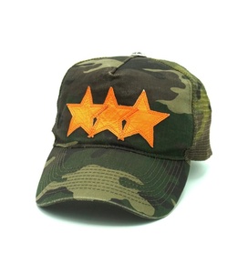 クロムハーツ CHROME HEARTS ■ 【 STAR TRUCKER CAP 】 スター パッチ カモフラージュ トラッカー キャップ 33377