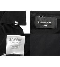 サプール SAPEur ■ バック ロゴ プリント 半袖 Tシャツ w19084_画像4