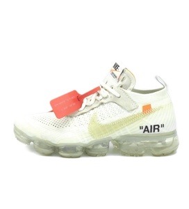 ナイキ NIKE × オフホワイト OFF WHITE ■ 【 AIR VAPORMAX AA3831 100 】 エア ヴェイパーマックス スニーカー f22111