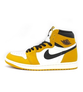 ナイキ NIKE ■ 【 AIR JORDAN 1 RETRO HIGH OG Yellow Ochre DZ5485 701 】 1 レトロ ハイ イエロー オークル スニーカー h0856