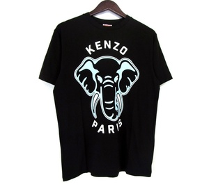 ケンゾー KENZO ■ 【 KENZO ELEPHANT FE55TS1894SG 】 エレファント プリント 半袖 Tシャツ　32918