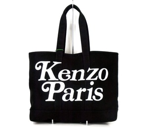 ケンゾー KENZO × ヴェルディ VERDY ■ 24SS 【 UTILITY TOTE BAG LARGE FE58SA911F35 】 2WAY ロゴ デザイン ラージ トート バッグ 32985