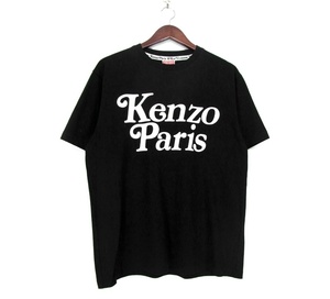 ケンゾー KENZO × ヴェルディ VERDY ■ 24SS 【 OVERSIZE T SHIRT FE55TS1914SY 】 ロゴ デザイン オーバー サイズ 半袖 Tシャツ　32948