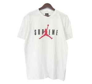 シュプリーム Supreme × ナイキ NIKE ■ 15AW 【 JORDAN Tee 】 ジャンプマン プリント ロゴ 半袖 Tシャツ w19023