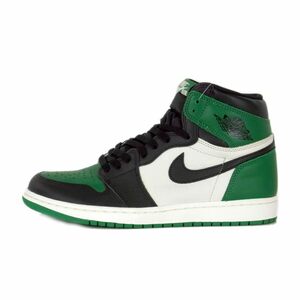 ナイキ NIKE ■ 【 AIR JORDAN 1 RETRO HIGH OG Pine Green 555088 302 】 エア ジョーダン 1 パイン グリーン 2018 スニーカー f18754