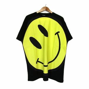 ラフシモンズ RAF SIMONS ■ 20SS 【 201 124 smiley T shirt】 スマイリー ビッグ Tシャツ　31788