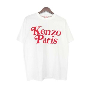 ケンゾー KENZO × ヴェルディ VERDY ■ 24SS 【 OVERSIZE T SHIRT FE55TS1914SY 】 ロゴ デザイン オーバー サイズ 半袖 Tシャツ　32923