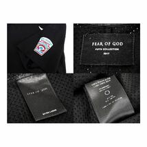 フィア オブ ゴッド FEAR OF GOD ■ 【 FIFTH COLLECTION MESH TEE BIG LEARGUE 】 フィフス コレクション メッシュ F ロゴ Tシャツ　s2886_画像4