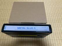 MVSカセット メタルスラッグ５ Metal Slug 5_画像3