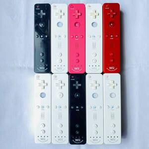 任天堂 Wii リモコン モーションプラス RVL-036 10本セット 中古 通電確認済み 現状品 ジャンク扱い コントローラー NINTENDO ニンテンドー