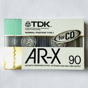 【送料無料】新品未使用未開封 TDK AR-X 90 ノーマルポジション NORMAL POSITION TYPEⅠ forCD カセットテープ AR-X90G