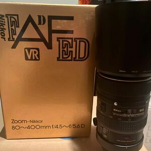 【本日限り特価】Nikon AF VR ED 80-400 F4.5-5.6D