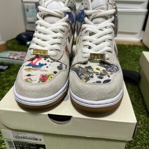 Supreme × Nike SB Dunk High "Rammellzee"