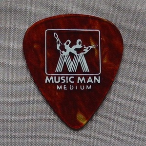 Music Man ミュージックマン Tear Drop Tortoise Shell Medium ティアドロップ ギターピック