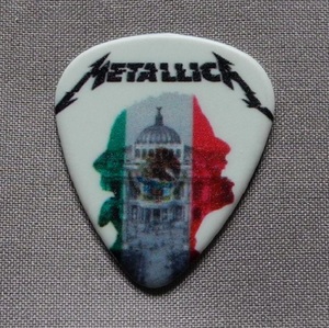 Metallica James Hetfield メタリカ ジェイムズ・ヘットフィールド Worldwired Tour 2017 ギターピック