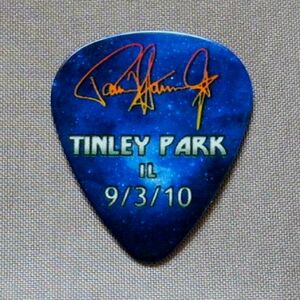 KISS Paul Stanley キッス ポール・スタンレー 2010年 Hottest Earth Tour TINLEY PARK IL ギターピック