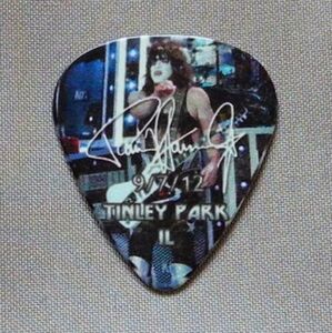 KISS Paul Stanley キッス ポール・スタンレー 2012年 The Tour TINLEY PARK IL ギターピック