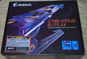 GIGABYTE Z790 AORUS ELITE AX ATX motherboard [Intel Z790 chip set installing ]