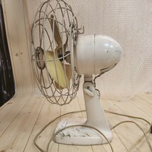 昭和レトロ 扇風機 アンティーク AC, ELECTRIC FAN 20cm TOKYO ELECTRORIC CO,LTD 通話確認OK!_画像5