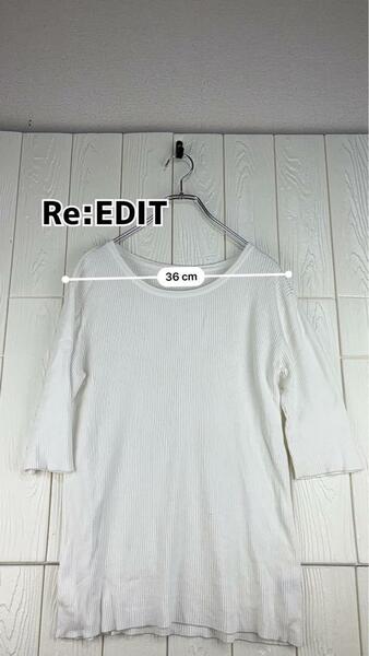  Re:EDIT サイズ40(L) Tシャツ