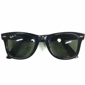 【レイバン】本物 Ray-Ban サングラス WAYFARER ウェイファーラー RB 2140 黒色系×グレー色系 メンズ レディース イタリア製 送料520円