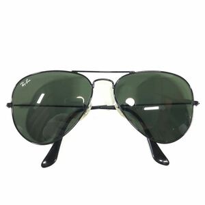 【レイバン】本物 Ray-Ban サングラス AVIATOR LARGE METAL アビエーター ティアドロップ型 RB 3025 黒 メンズ レディース 伊製 送料520円 