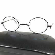 【井戸多美男作】本物 眼鏡 T416 手造り 金子眼鏡 度入り サングラス メガネ めがね グレー色系 メンズ レディース_画像4
