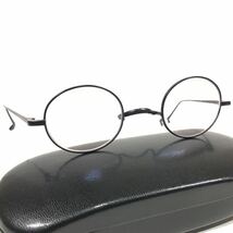 【井戸多美男作】本物 眼鏡 T416 手造り 金子眼鏡 度入り サングラス メガネ めがね グレー色系 メンズ レディース_画像10