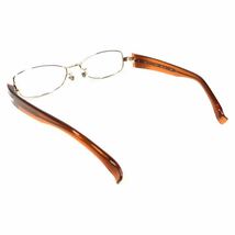 【フォーナインズ】本物 999.9 眼鏡 S-271T ブラウン色 度入り サングラス メガネ めがね メンズ レディース 日本製 ケース付き 送料520円_画像5