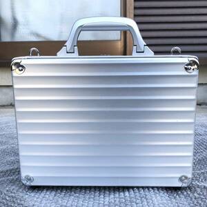 [ Rimowa ] genuine article RIMOWA attache case dial lock 906 09 trunk case silver color series business bag for man men's Germany made 